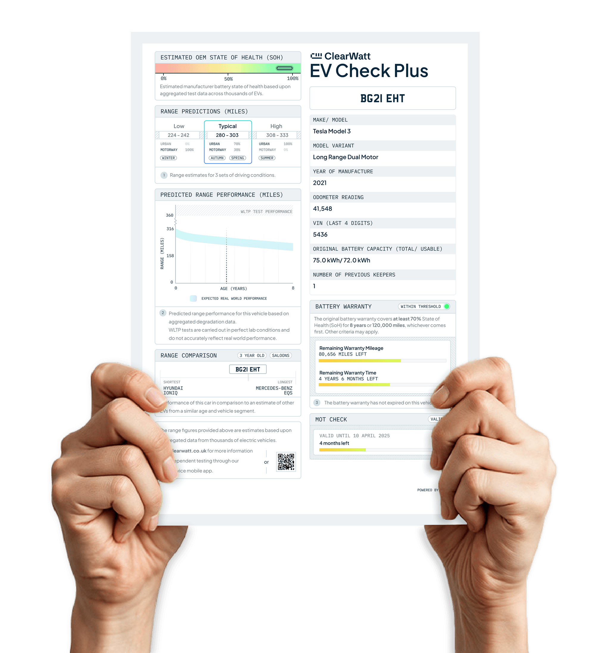 ClearWatt EV Check Plus preview